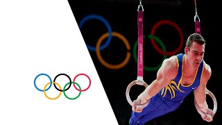 Arthur Zanetti Wins Mens Artistic Rings Gold  London 2012 Olympics [upl. by Roinuj]