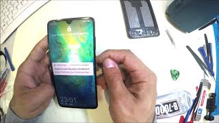 Huawei Mate 20 Display Wechsel LCD Screen Frame Replacement Tutorial [upl. by Arlon200]