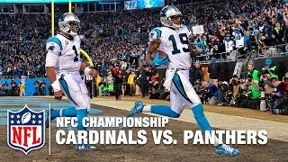 Greg Olsen amp Ted Ginn Make Incredible Plays on Panthers 1st TD Drive  Cardinals vs Panthers  NFL [upl. by Anderea198]