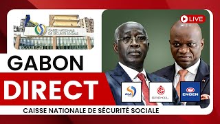 GABON DIRECT OLA  GAB OIL  ENGEN CNSS  OLIGUI  RAYMOND NDONG SIMA  CTRI  gabon africa [upl. by Adnala]