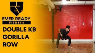 DOUBLE KETTLEBELL GORILLA ROW [upl. by Gonagle]