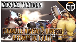 ►REWORK TORBJORN ON A DES DÉTAILS LANCÉ DE TOURELLE  REFONTE DE LULTI◄ OVERWATCH FR [upl. by Anel]