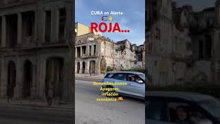 Cuba en Alerta ROJA habanacuba noticias cubanos habanacuba cubanews derrumbes apagones [upl. by Alboran]