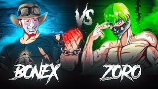 Zoro FF Vs Bonex FF  👽✅ [upl. by Arriaet]