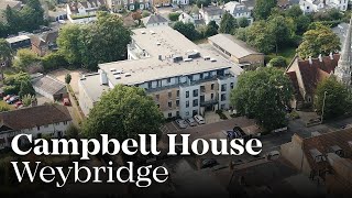 Campbell House Weybridge  Retirement Property Tour [upl. by Kenti]