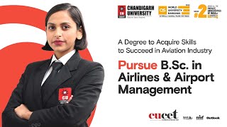 Bsc Airline and Airport Management at Chandigarh University [upl. by Chainey271]