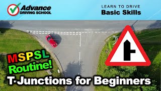 TJunctions for Beginners  Learn to drive Basic skills [upl. by Hannahsohs]