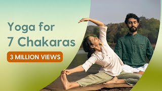 Asanas and Meditation to Balance the 7 Chakras  30 Mins  Beginner level [upl. by Herm]