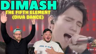 Dimash  The Fifth Element Diva Dance Reaction [upl. by Ralyt]