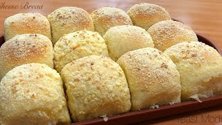 CHEESE BREAD Soft Milky amp Fluffy  Pinoy Recipe [upl. by Melvina829]