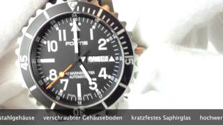 FORTIS B42 MARINEMASTER AUTOMATIK DAYDATE 6701041 K wwwolfertco [upl. by Aihpos519]