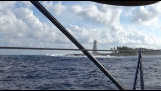 Skipjack Sailing 82 Chub Cay to Nassau [upl. by Monetta792]