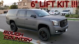 Denali XL ROUGH COUNTRY 6quot inch lift kit [upl. by Hitoshi337]