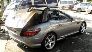 Smart Top  Mercedes Benz SLK R172 by BMWOPTIONcom [upl. by Eicrad286]