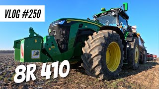 Vlog 250 StripTill beginnt mit 8R 410 eAutoPowr [upl. by Bertasi]