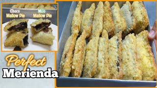 Choco Mallow Pie amp Milo Mallow Pie  Simple peru masarap na meryenda  Kusina ni Angelo  Ep93 [upl. by Oneill]