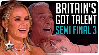 Britains Got Talent 2024 Semi Final 3  ALL AUDITIONS [upl. by Caughey808]