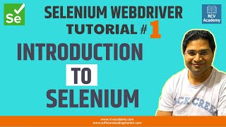 Selenium WebDriver Tutorial 1  Introduction to Selenium [upl. by Aneerhs]