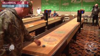 Texas Maze Shuffleboard David Keithahn vs Eddie Villarreal [upl. by Effie]