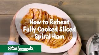 How to Reheat Fully Cooked Sliced Spiral Ham  Step by Step [upl. by Nettie885]