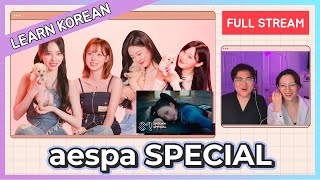 Trilingual 🇰🇷🇺🇸🇯🇵 Couple Reacts to aespa 에스파 ‘Supernova MV amp Puppy Interview 🐶 [upl. by Hike]