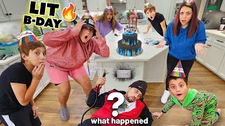 Almost Died on Mikes Birthday His Bday was LIT  on Fire lol FUNnel Vision Vlog [upl. by Lenoil]