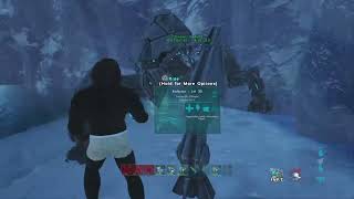 How to mesh island ice cave  ARK OFFICIAL PVP [upl. by Annotahs]