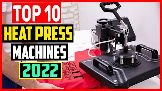 ✅Top 10 Best Heat Press Machines of 2024 [upl. by Yellhsa]