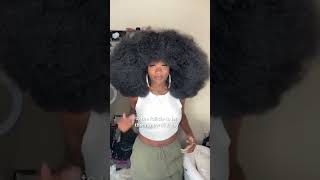 PROTECTIVE STYLE AND HAIR GROWTH FOR NATURAL HAIR shorts [upl. by Repip100]