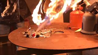 MOLTEN METAL VS LIGHTERS EXPLOSIONS AND FLAMES [upl. by Ettenor]