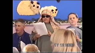 Temple Bank School song clip  Rat a Tat Tat  Wednesday 17th December 2003 [upl. by Tyre]