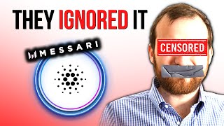 They Suppressed Cardano Now Theyre Talking About It [upl. by Ennaillek525]