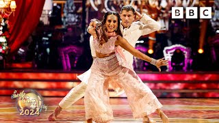 Punam amp Gorka Couples Choice to Bole Chudiyan from Kabhi Kushi Kabhie Gham ✨ BBC Strictly 2024 [upl. by Anaillil]