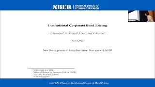 2022 LongTerm Asset Management Lorenzo Bretscher quotInstitutional Corporate Bond Pricingquot [upl. by Boyd63]