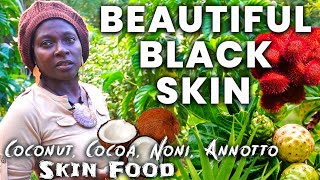 How To Get Beautiful Skin  Jamaican Queen Uses Skin Food [upl. by Anehta]