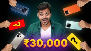 ⚡TOP 5 📱 Best Smartphones Under ₹30000 🔥🔥June 2024 TamilTech [upl. by Alisander]