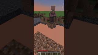 Villager Crying  Minecraft viral gaming shorts minecraft [upl. by Si]