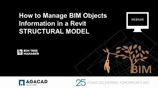 Manage BIM Object Information in a Revit Structural Model [upl. by Rramahs51]