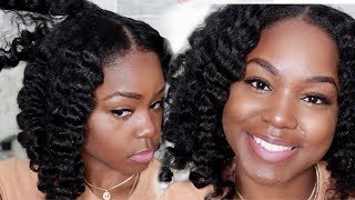 BEST BRAIDOUT On Natural Hair  Moisturized and Defined Natural Hairstyle [upl. by Klepac]