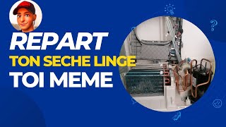 comment fonctionne le sèche linge pompe à chaleur [upl. by Yanel752]