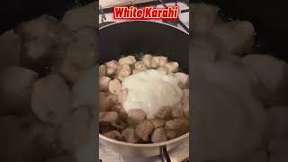 White Chicken Karahi  Restaurant style chicken Karahi [upl. by Yehc20]