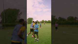 PRO 3 vs 3 OFFSZN Training football training [upl. by Serafine]