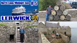 Lerwick Shetland Islands Coastal Trail Lodberrie Clickimin Broch  HAL North CapeMidnight Sun [upl. by Murial]