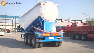 Chengda 35CBM cement tanker trailer [upl. by Weinstein]