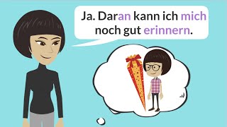 Deutsch lernen  die 10 wichtigsten Verben mit Präpositionen  A2  B1  Pronominaladverbien Fragen [upl. by Yruj]