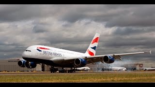 Dubai to London FSX British Airways A380 Full Flight [upl. by Alaaj]