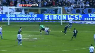 Primer gol de Benzema al Deportivo tras genialidad de Guti HD [upl. by Gennaro553]