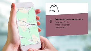 Dengler Sonnenschutzsysteme  Anbieter von Sonnenschutz in Mötzingen [upl. by Cheke]