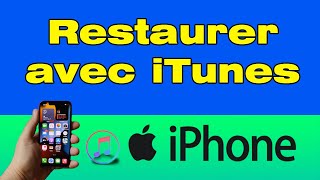 Comment restaurer un iPhone avec iTunes [upl. by Ruvolo]