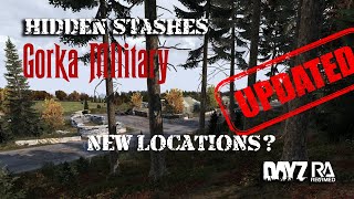 Gorka Military 3 Hidden stashes  Devs moved stash locations DayZ Rearmed dayzrearmed [upl. by Wivina]